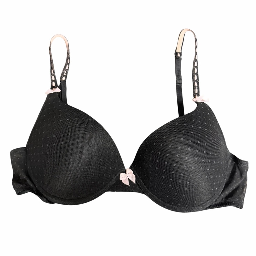 Victoria’s Secret Sexy Little Thing Black‎ Polka Dot 36B